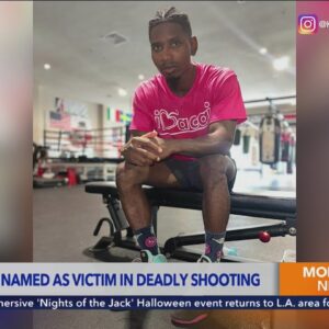 Shooting leaves pro boxer dead in South Los Angeles