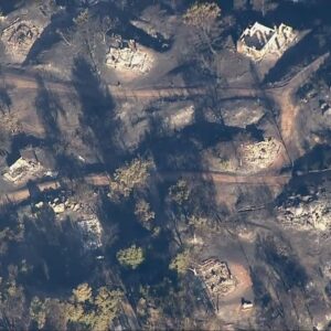 Sky5 footage shows homes destroyed, damaged by Airport Fire