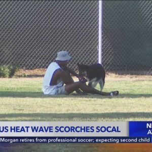 Sweltering heatwave blankets the Southland