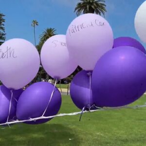 International Overdose Awareness Day event held in Plaza Park in Ventura