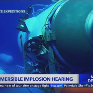 Titan submersible implosion hearings underway