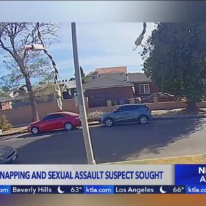 Attempted kidnapping, sexual assault suspect sought