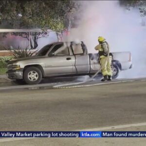 Authorities investigating possible arson spree in San Fernando Valley 