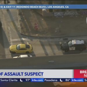 Authorities pursue high-speed driver in L.A. County