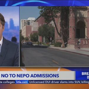 California bans legacy admissions at private colleges