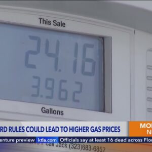 California state air board rules could lead to higher gas prices