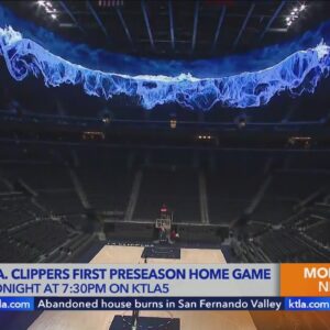 Clippers to play first preseason game at Intuit Dome on Monday night