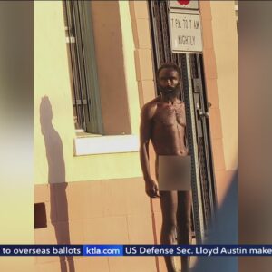 Naked man among transients WeHo residents say have taken over neighborhood