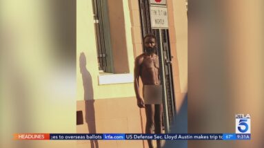 Naked man among transients WeHo residents say have taken over neighborhood