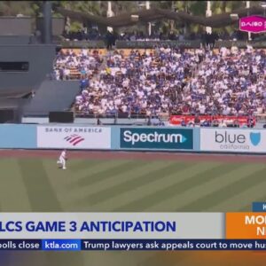 Dodger faithful gearing up for big Game 3