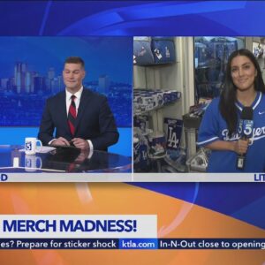 Dodgers merch flying off shelves