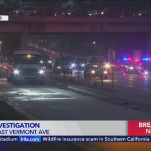 Fatality investigation closes lanes on 101 Fwy in East Hollywood