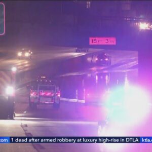 Flooding shuts down 101 Freeway lanes near downtown L.A.