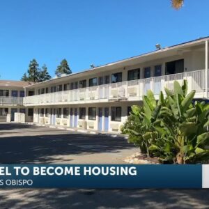 Former motel to become affordable housing in San Luis Obispo