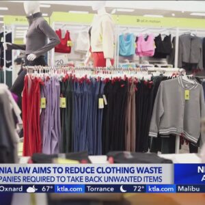 New California law mandates fashion industry to take old clothes back for free