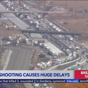 Freeway shooting in Cajon Pass causes huge delays