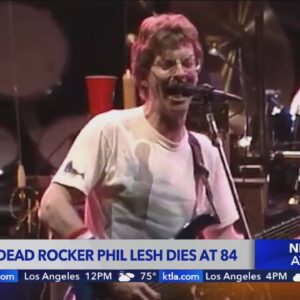 Grateful Dead bassist Phil Lesh dies at 84