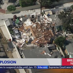 House explodes in Long Beach