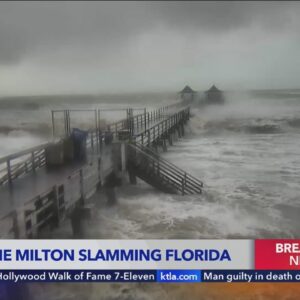 Hurricane Milton makes landfall in Florida as a Category 3 storm