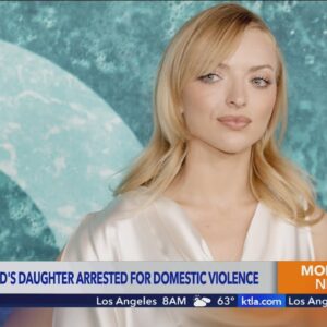 Clint Eastwood’s daughter arrested in Beverly Hills for domestic violence