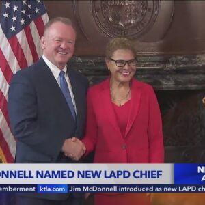 Jim McDonnell introduced as new Los Angeles Police Department chief