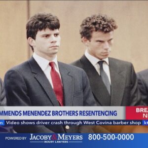 L.A. County DA supports resentencing for Menendez brothers