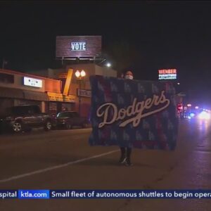 L.A. law enforcement beefs up presence amid possible Dodger win