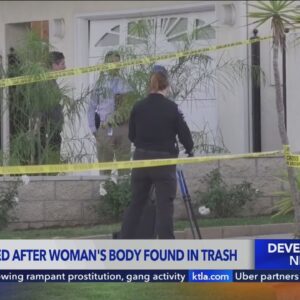 Man arrested after O.C. woman's body found in trash bin