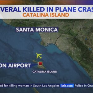 Multiple fatalities after plane crash on Catalina