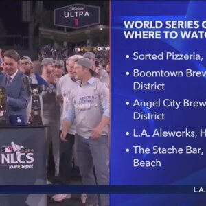 No ticket, No problem: Where to watch the World Series in L.A.