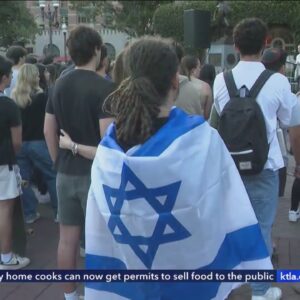 October 7 Memorials held across Los Angeles universities