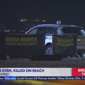 Person dies after being run over by SUV on Santa Monica beach