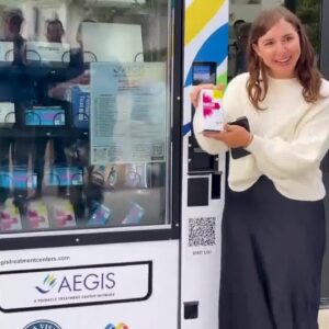 New free health and safety vending machine in Isla Vista aims to save lives