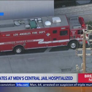 Several inmates at Los Angeles Men's Central Jail hospitalized