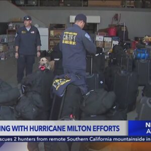 SoCal first responders to help in hurricane relief