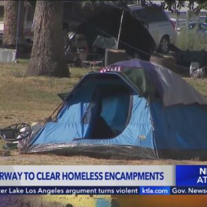 Newsom awards millions to clear homeless encampments across Inland Empire