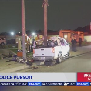 Traffic stop turns deadly when motorist flees police in Anaheim