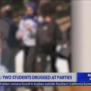 UCLA police: 2 students possibly drugged at parties