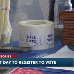 Voter registration deadline October 21