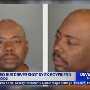 Los Angeles bus driver in critical condition after being shot by ex near bus stop