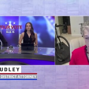 Former Santa Barbara County District Attorney Joyce Dudley reacts to Presidential election