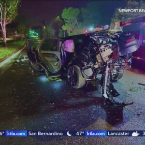 2 people ‘miraculously’ self-extricate from brutal crash