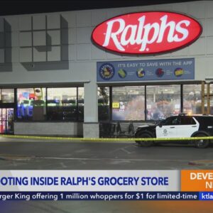 2 shot, 1 dead after altercation inside grocery store leads to shooting