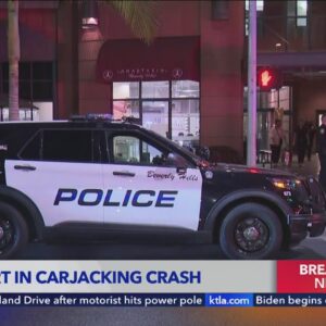 4 hurt during carjacking hit-and-run