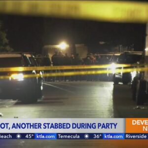 4 shot, 1 stabbed after Inland Empire house party turns violent 