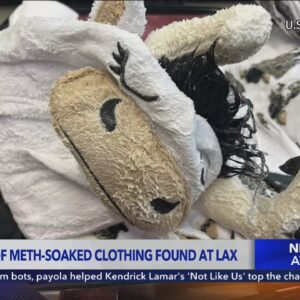 71 pounds of meth-soaked clothing found at LAX