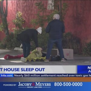 Covenant House sleep out in Southern California