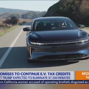 California could provide electric vehicle rebates if Trump eliminates tax credit, Newsom says