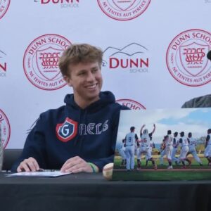 Dunn School baseball star Theo Anderson signs with Saint Mary's