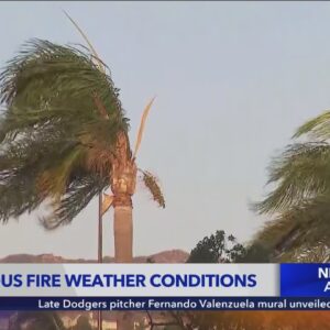 Red Flag warnings issued in SoCal for high winds, dangerous fire conditions